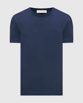 Trussardi Синя футболка з принтом логотипа G0548000118NMTS09J03