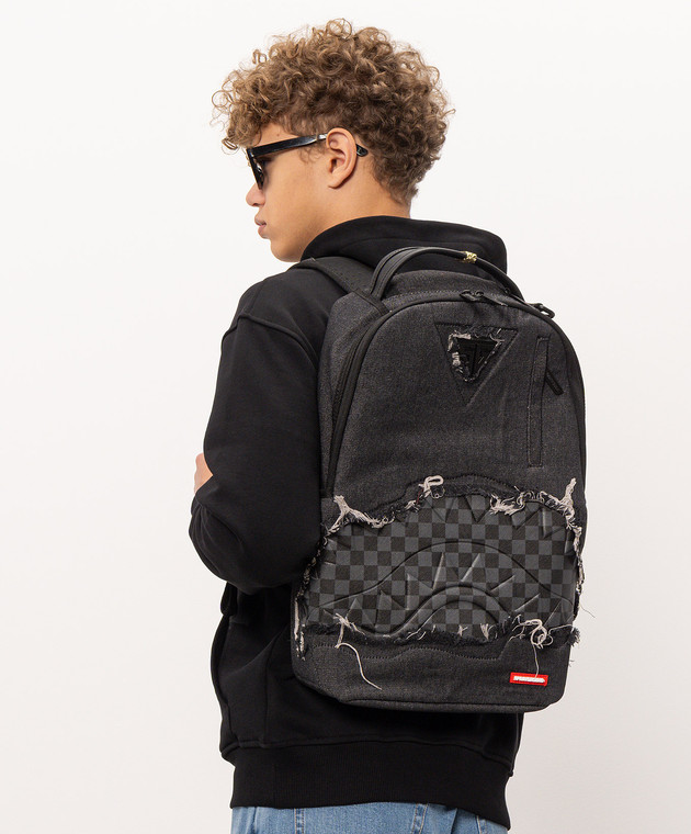 Sprayground Дитячий чорний рюкзак SUPERHERO 910B8472NSZ зображення 2