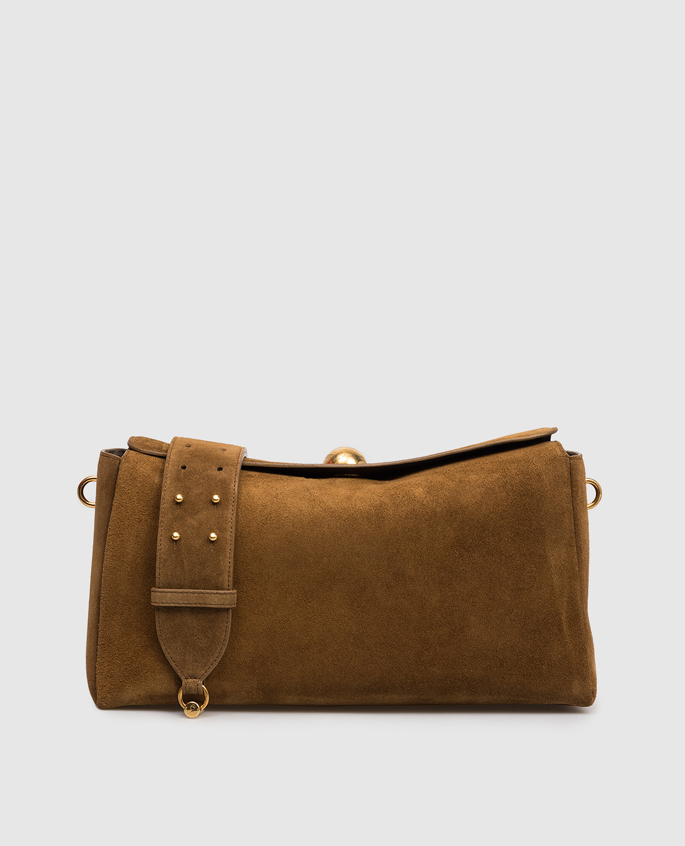 

Коричневая замшевая сукма Carrousel, Коричневый, Сумки на плечо