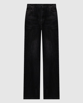 Juun.j Чорні джинси з ефектом потертості JC6321PD25