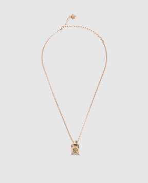 Versace Золотая цепочка с подвеской Medusa 10227881A00638