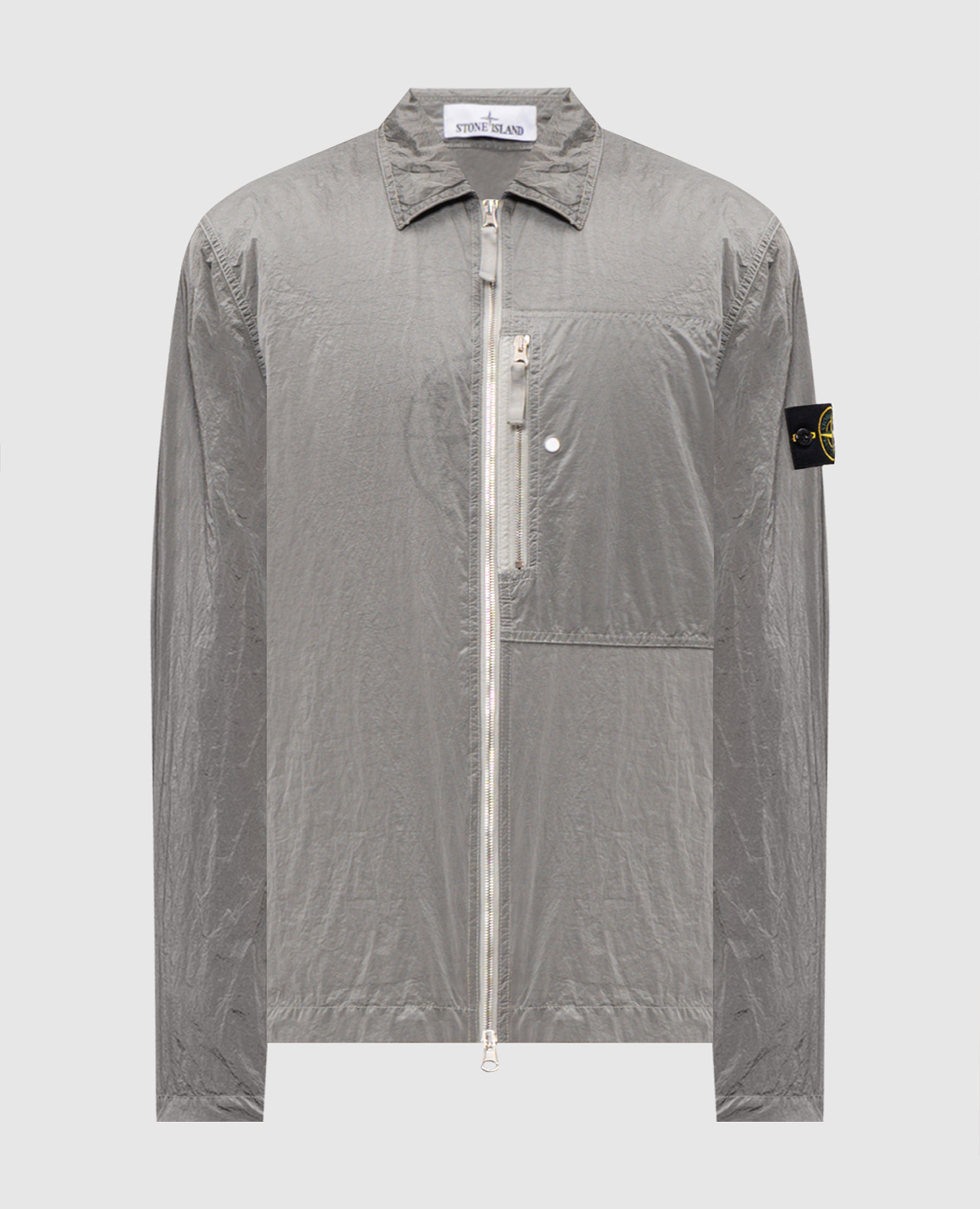 

Ветровка цвета хаки с патчем логотипа, Ветровки