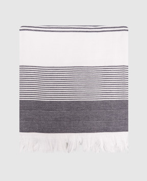 L'Appartement Білий рушник KARINA в смужку KARINAPESTEMAL