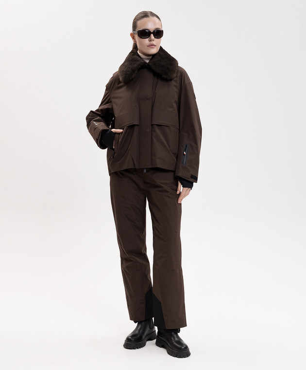 Moncler Grenoble Бежевый гольф из шерсти L20989F00007M1122 изображение 2