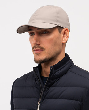 MooRER Бежева кепка ROBINSON ROBINSONSTP