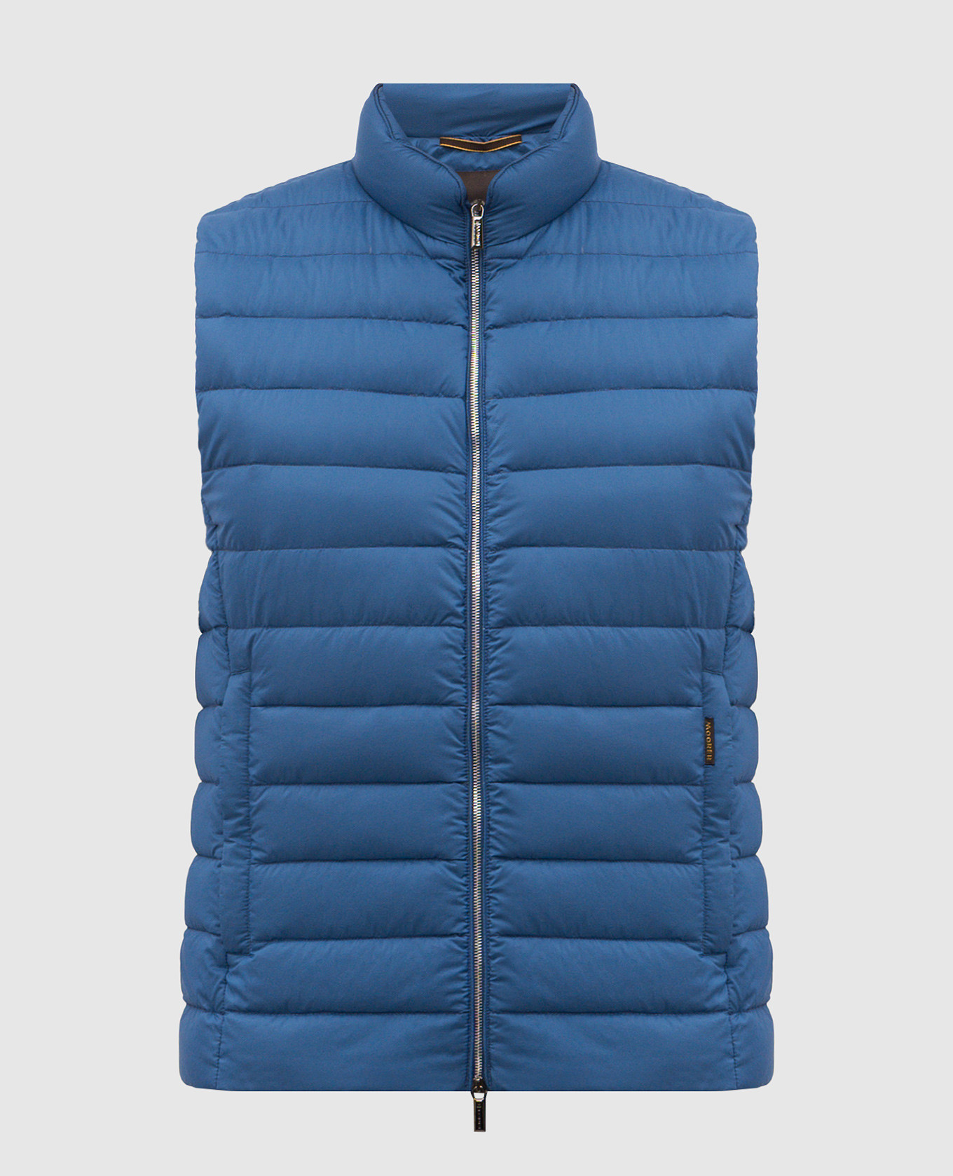 Синий пуховый жилет Calaf