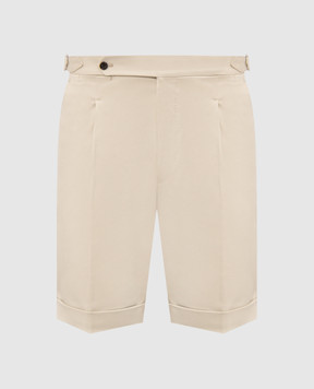 Pini Parma Бежеві шорти з відворотами TRBERBEIGE