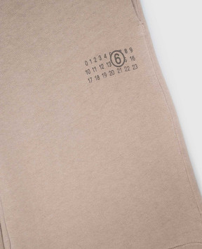 Maison Margiela MM6 Коричневые спортивные штаны M61122MM08P