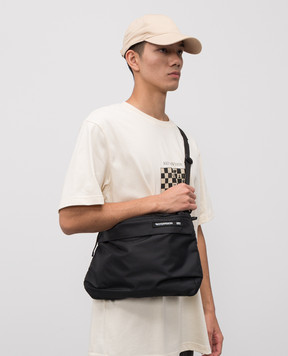 Riotdivision Чорна сумка Middleweight з логотипом RDMWUBGEN1