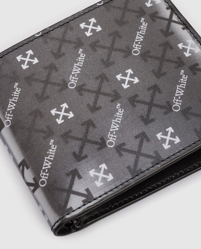 Off-White Сірий гаманець Arrow Reflective OMNC09CF25LEA001