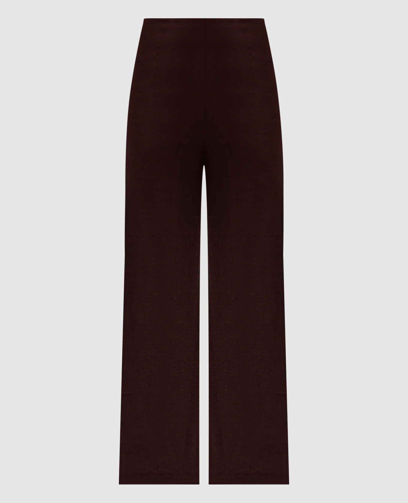 

Коричневые брюки Syna из льна, Коричневый, Широкие брюки