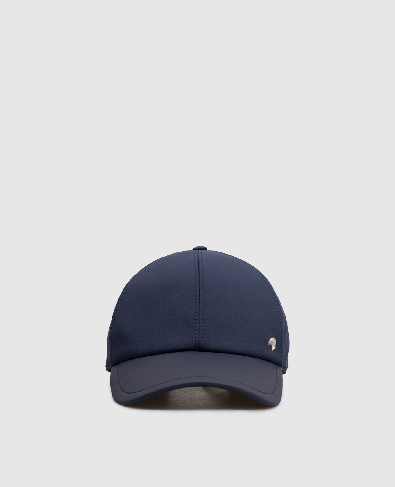 Синяя комбинированная кепка с эмблемой