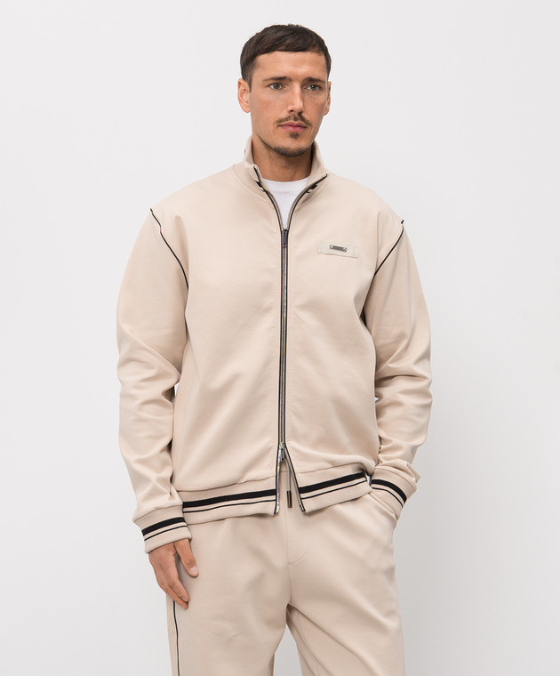 Iceberg Бежева спортивна куртка E0216332 зображення 3