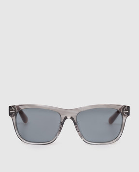 Brunello Cucinelli Серые солнцезащитные очки Sartorial Sunset MOCMULTS03