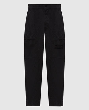 Stone Island Чорні карго з патчем логотипа L2S153100026S00F6