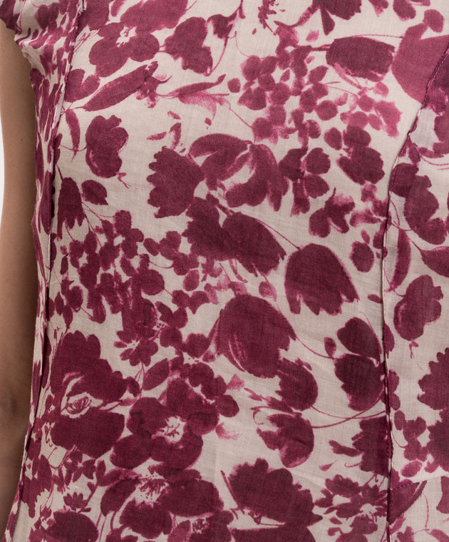 Max Mara Сукня SMMPEONIE з рамі в квітковий принт SMMPEONIE зображення 4