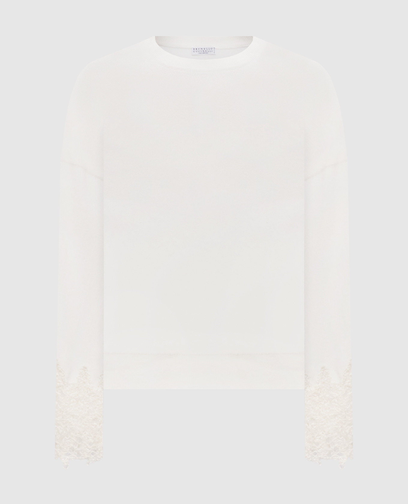 

Белый джемпер из кашемира, Джемпера