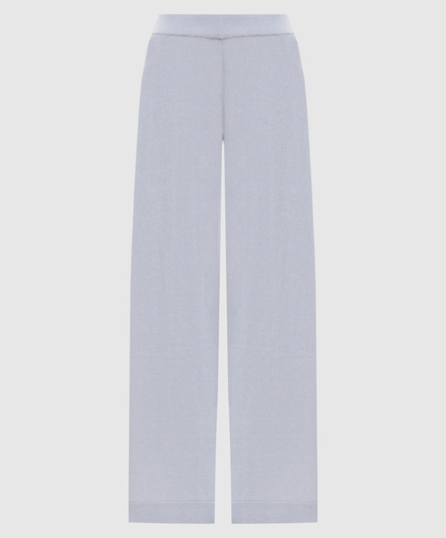 Allude Голубые брюки из шерсти и кашемира 26517706