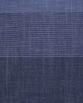 Brunello Cucinelli Синий шарф из шелка и льна MSC682OR