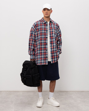 Juun.j Бежева футболка з брендовим принтом JC6342P200