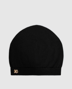Dolce&Gabbana Черная шапка из кашемира FXQ30TJBW2L