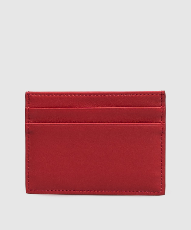 Dolce&Gabbana Красный кожаный картхолдер BI0330A3P00 изображение 2