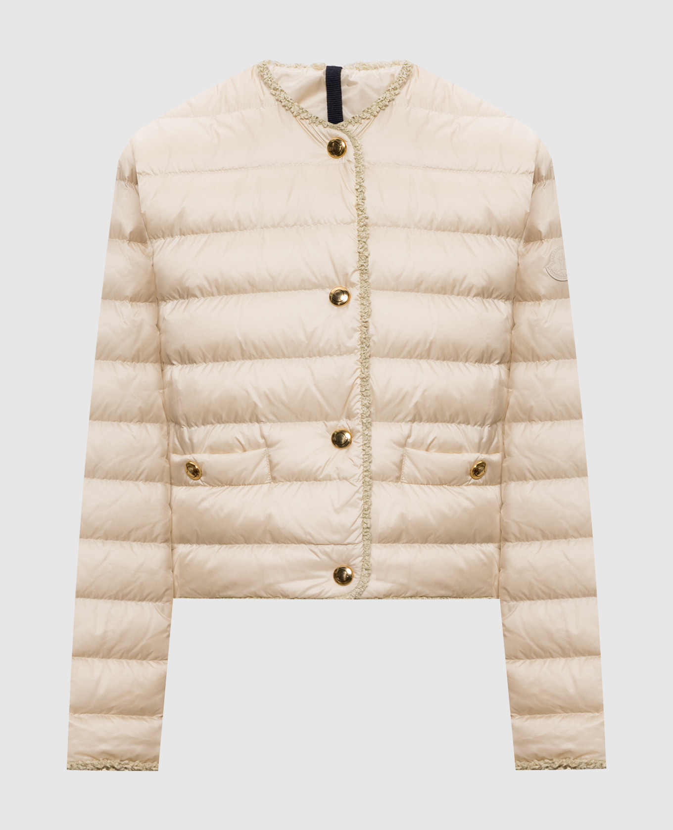 

Бежевая пуховая куртка Fleurs, Бежевый, Куртки