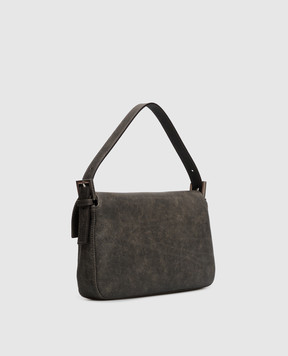 Fendi Кожаная сумка Baguette с винтажным эффектом 8BR850B1FY