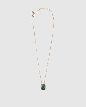 Swarovski Золотая цепочка Sublima с подвеской с покрытием 18-каратным золотом 5752884