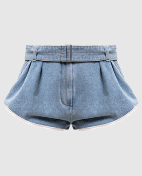 Magda Butrym Голубые джинсовые шорты DENIM16SHORTS290526
