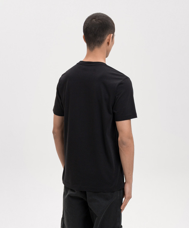 Off-White Чорна футболка 44MAA027S26J009 зображення 4