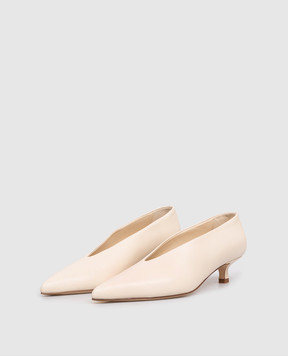 Aeyde Бежеві шкіряні туфлі Clara PUCROP35KT0122100007