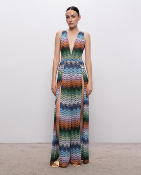 Missoni Комбінезон з відритою спиною у візерунок MC25SG04BR015D