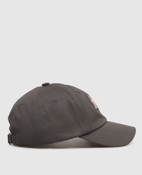 Woolrich Сіра кепка з нашивкою логотипа CFWOAC2035MRUT3745