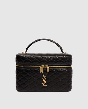 Saint Laurent Черная кожаная сумка GABY 8515721EL07