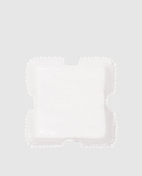 Baci Milano Білий тримач для серветок Pearl NAPCOL01