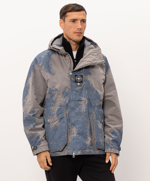 Stone Island Серая куртка DAVID LIGHT-TC L2S15Q100031S0434 изображение 3