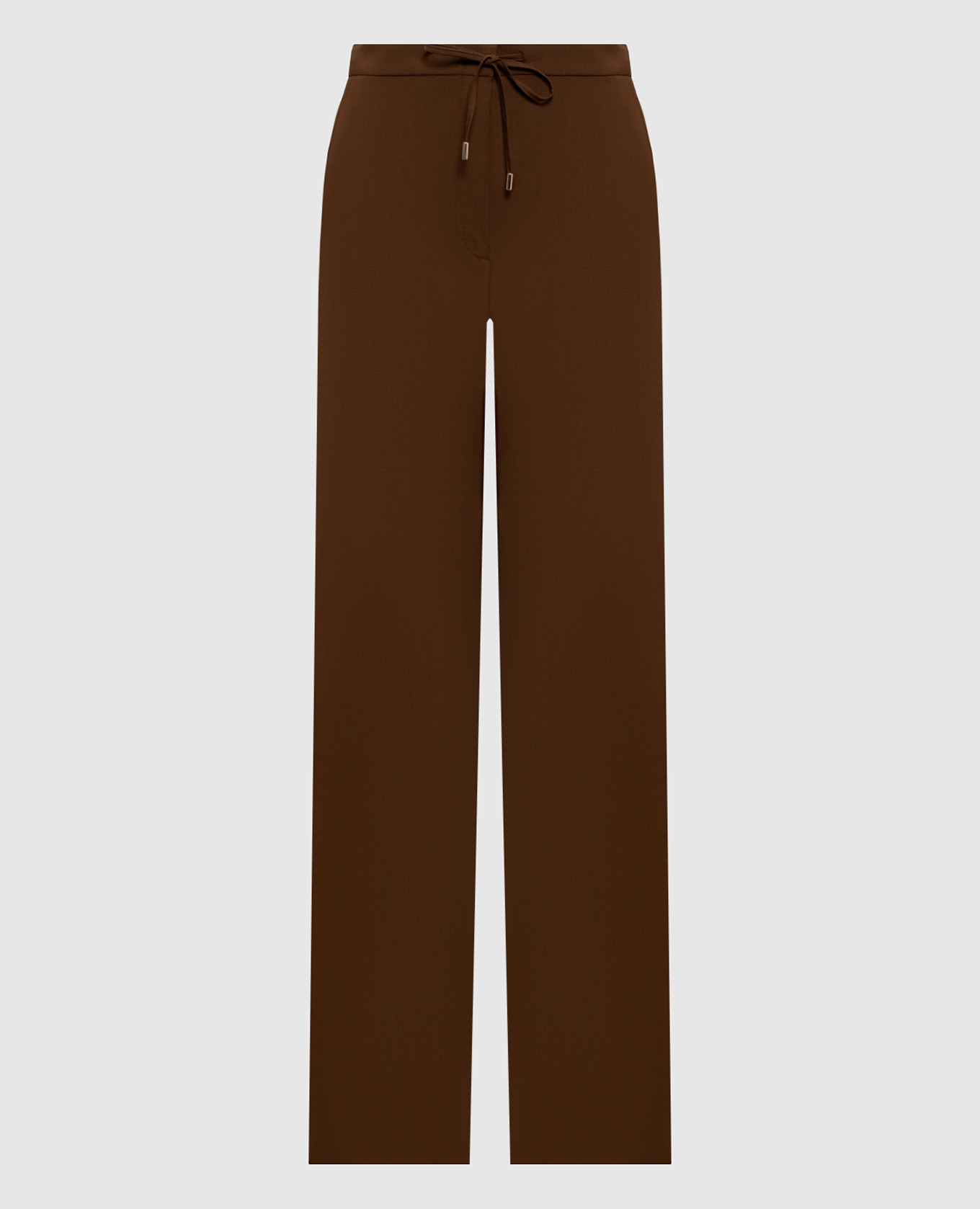 Брюки Mstcorone коричневого цвета из шерсти