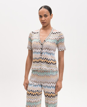 Missoni Топ кольору айворі у візерунок DS26SN1NBR015B
