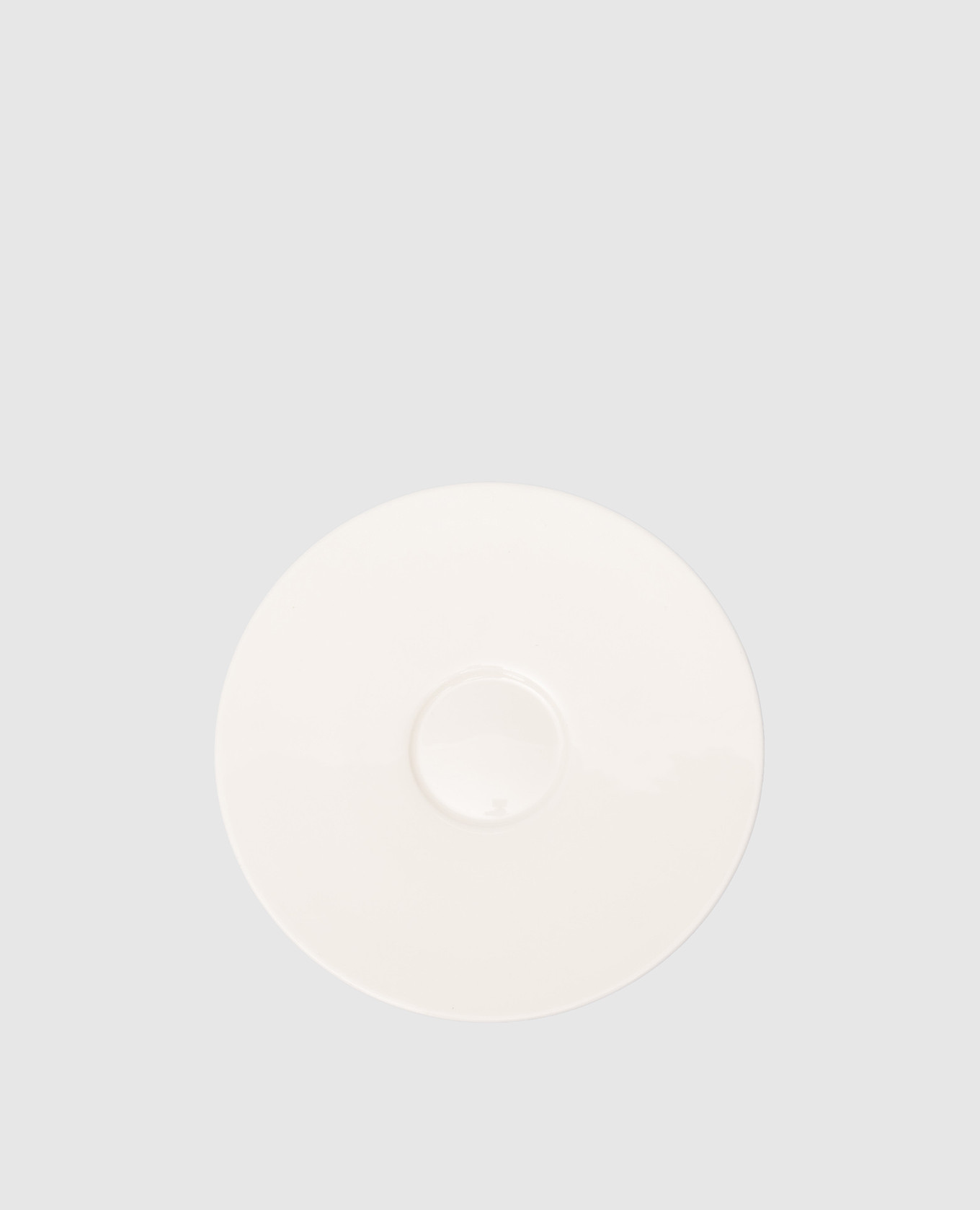 

Белое фарфоровое блюдце для кофейной чашки Positano, Белый, Посуда