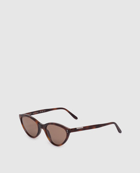 Toteme Коричневі сонцезахисні окуляри Cateye 263WAE0010EC0001
