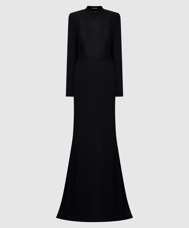 Tom Ford Черное платье макси AB3701FAX1759