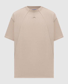 A Cold Wall Бежева футболка Millbank ACWMTS230