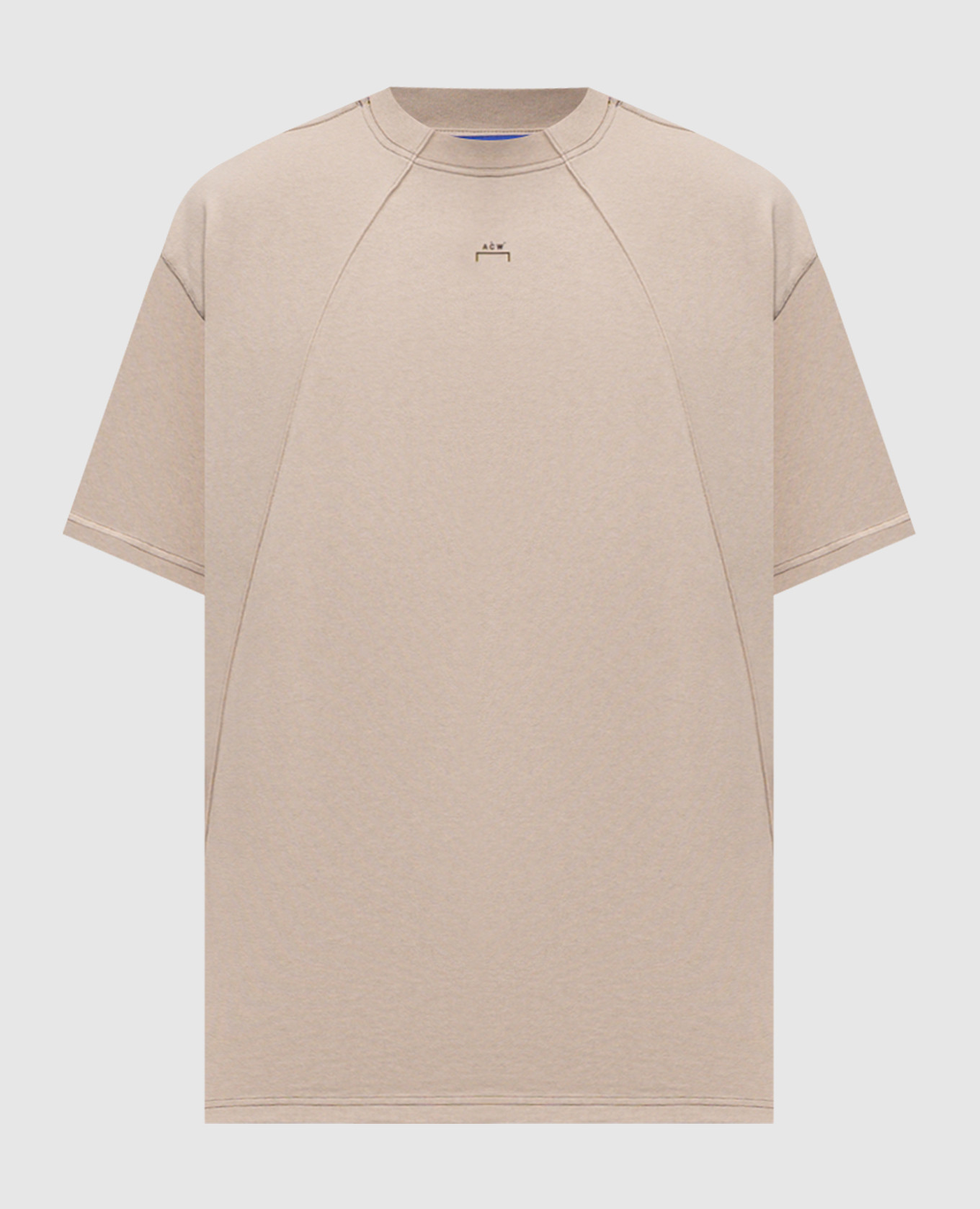 Бежевая футболка Millbank