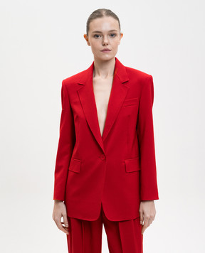 Max Mara Красный жакет BALCO из шерсти MSTBALCO