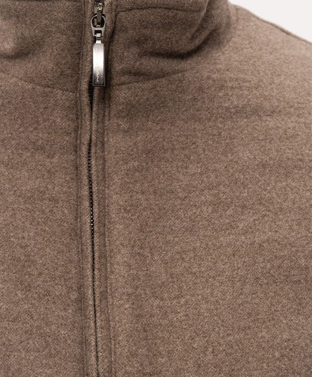 Doriani Cashmere Коричневая куртка A430T125 изображение 5