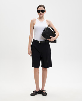 Toteme Чорні бермуди з вовною 262WRB0455FB0475