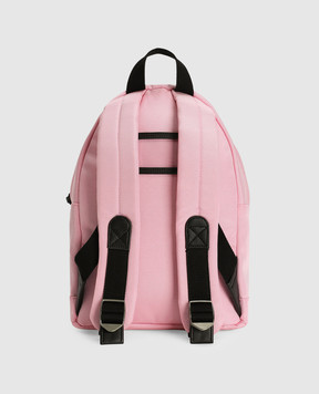 Dolce&Gabbana Детский розовый рюкзак с монограммой DG EM0147AU927