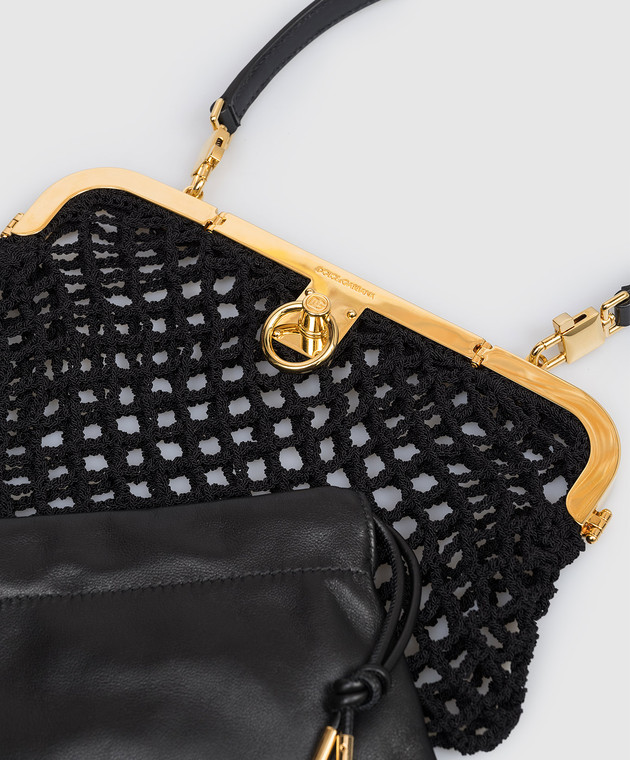 Dolce&Gabbana Чорний клатч Amanda BB7920A0699 зображення 4