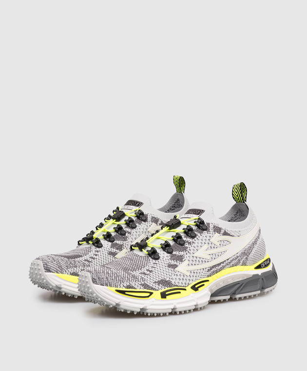 Off-White Сірі кросівки Be Right Back OMIA2AOS26FAB001 зображення 2